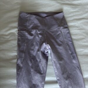 Super cute purple workout leggings